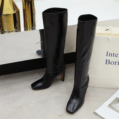 Elegant Fashionable Chic Stylish Comfortable Casual Knee High Boots