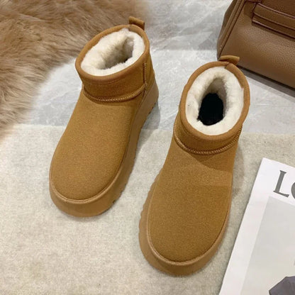 Classic Thickened Warm Cozy Comfortable Stylish Casual Snow Boot