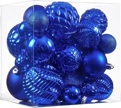 36 Shatterproof Christmas Ball Ornaments for Xmas Tree and Home Decor