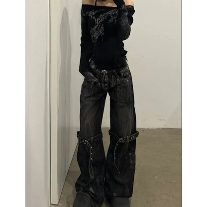 High Waist Hip Hop Halloween Pants