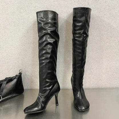 Chic Elegant Stylish Comfortable Trendy Fashionable Unique Knee High Boots