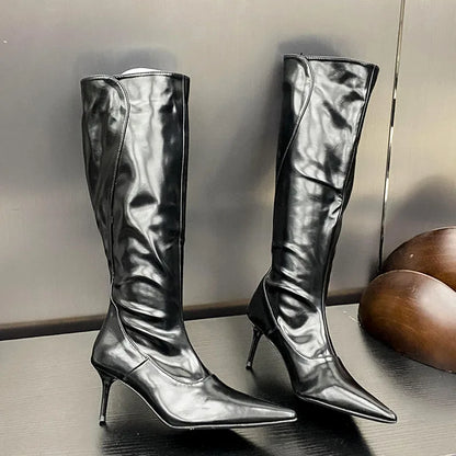 Fashionable Elegant Unique Stylish Comfortable Chic Versatile Knee High Boots