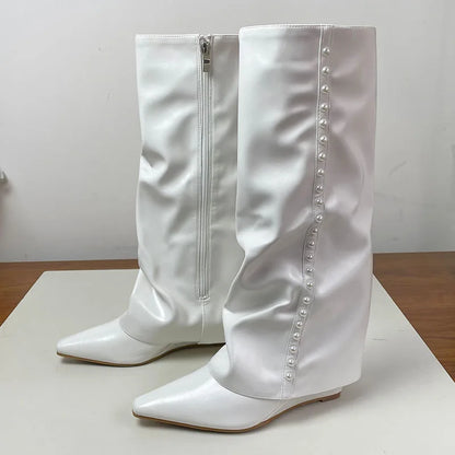 Trendy Chic Stylish Comfortable Elegant Feminine Unique Knee High Boots