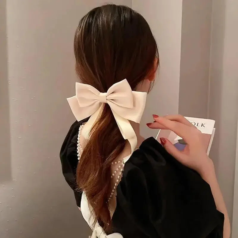 Korean Fashion Sweet Ribbon Princess Christmas Hair Accessory