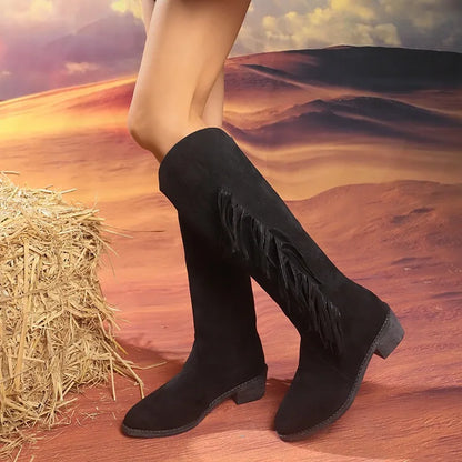 Stylish Modern Elegant Comfortable Fashionable Chic Pointed Toe Knee High Boots