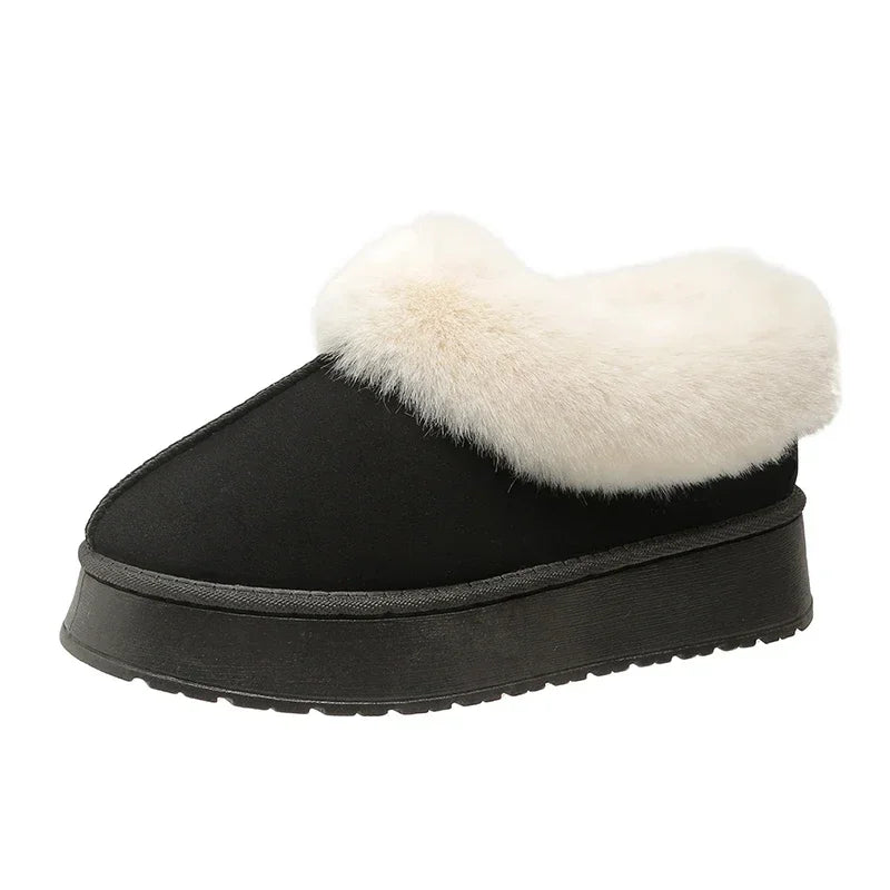 New Warm Casual Short Plush Fur Ankle Sporty Comfortable Snow Boot