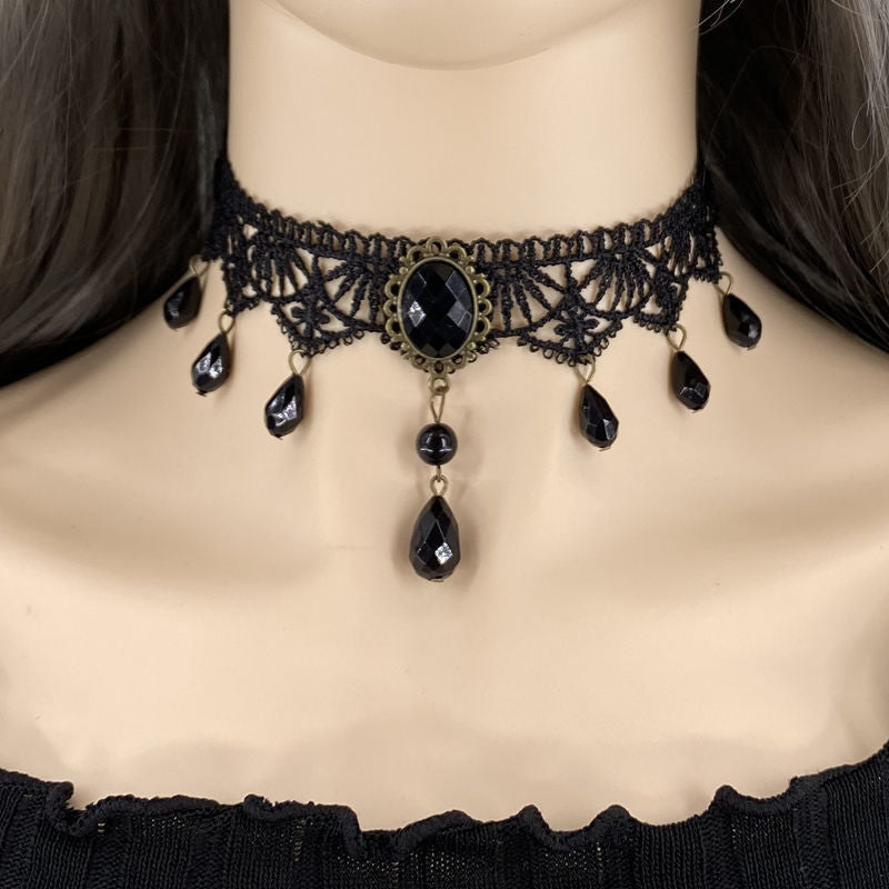 Gothic Lolita Lace Palace Sweet Necklace