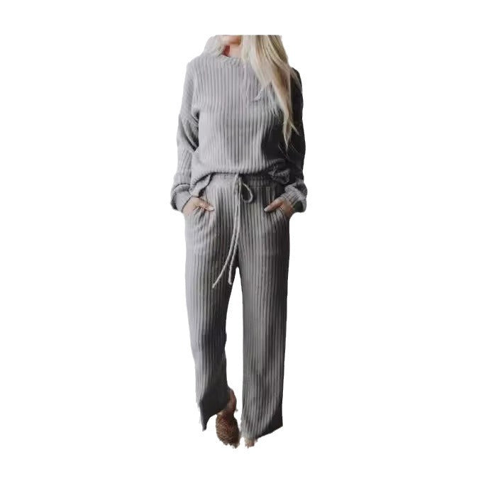 Cozy Comfortable Relaxed Stylish Soft Fashionable Classic Knit Suit