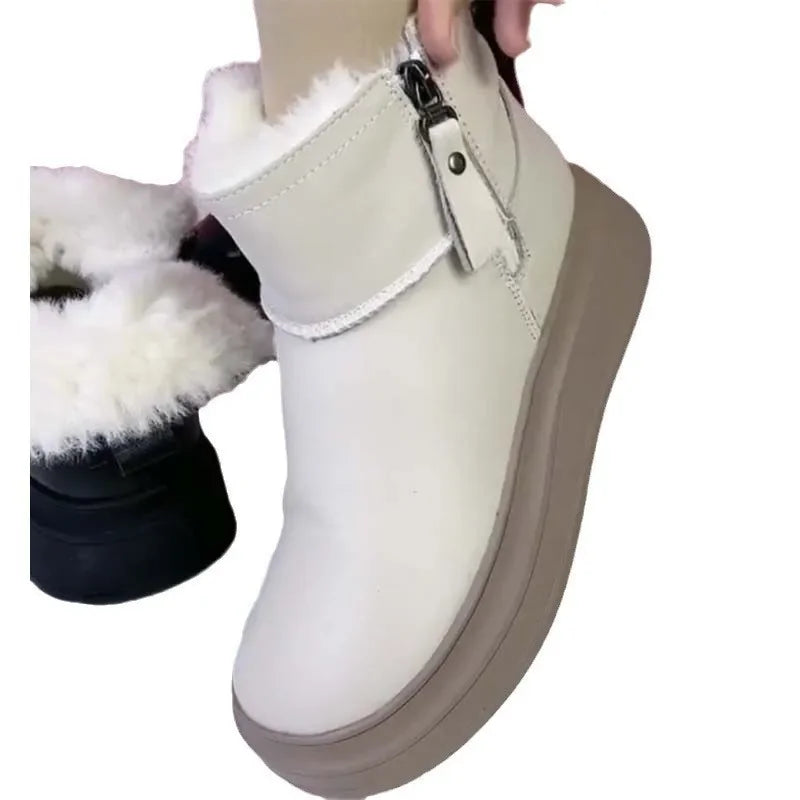 Velvet Thickening Comfortable Versatile New Cotton Snow Boot