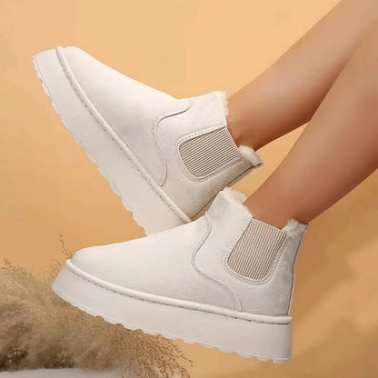 Winter Short Plush Casual Warm New Suede Fashionable Snow Boot