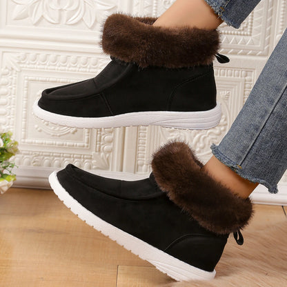 Thickening Plush Warm Plus Size Comfortable Soft Cotton Snow Boot