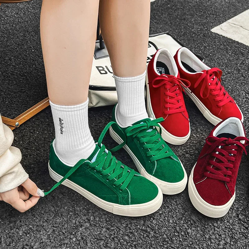 Women Casual Platform Vulcanize Shoes Youth Students Fashion Sneakers Men Fashion Summer Ladies Sneakers Couple Outdoor Trainers