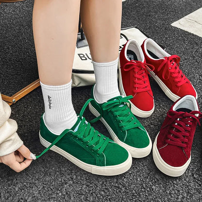 Women Casual Platform Vulcanize Youth Students Fashion Summer Outdoor Trainers Skateboard