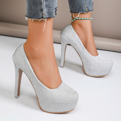 Sexy Casual Plus Size Platform Luxury Wedding Party High Heel