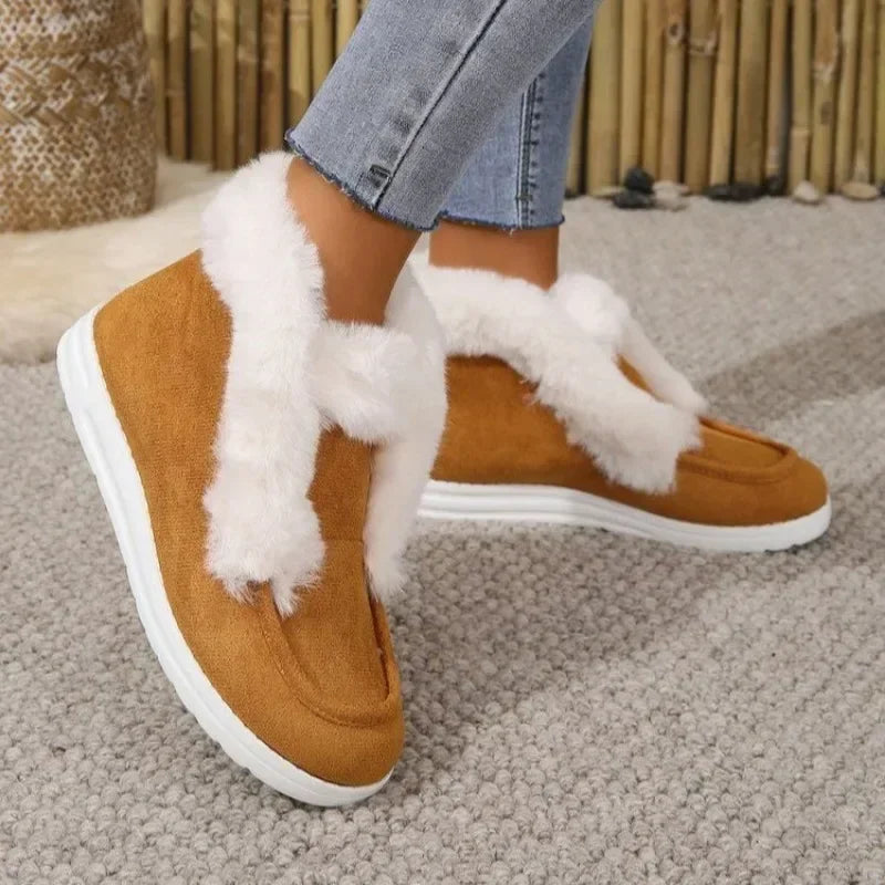 Women Winter Boots Thickening Plush Warm Snow Boots Cotton Shoes for Women Boots Plus Size Winter Shoes Botines Botas Mujer